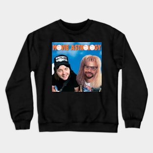 Movie Astrology - Wayne's World Inspired Logo Crewneck Sweatshirt